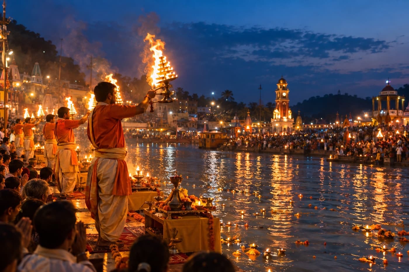 Ganga Aarti & Sankalp