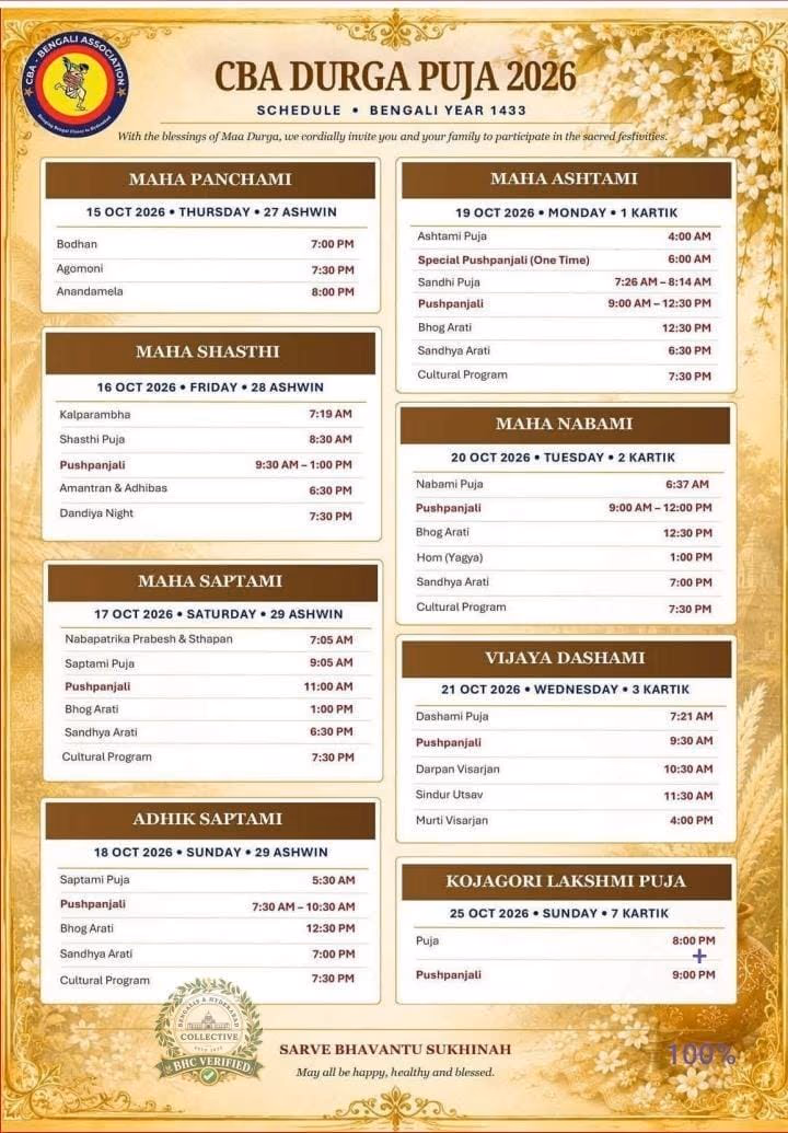 CBA Durga Puja
