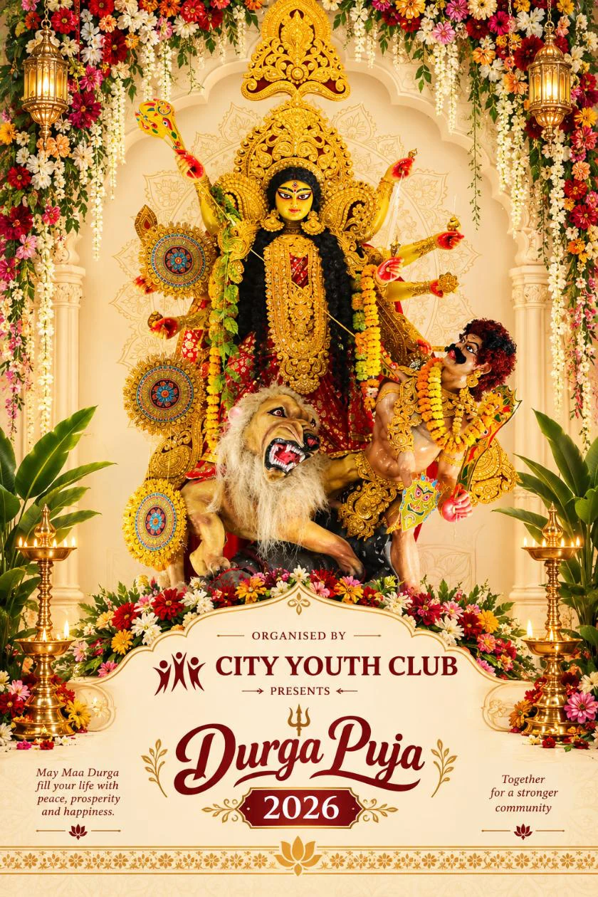 City Youth Club Durga Puja 1