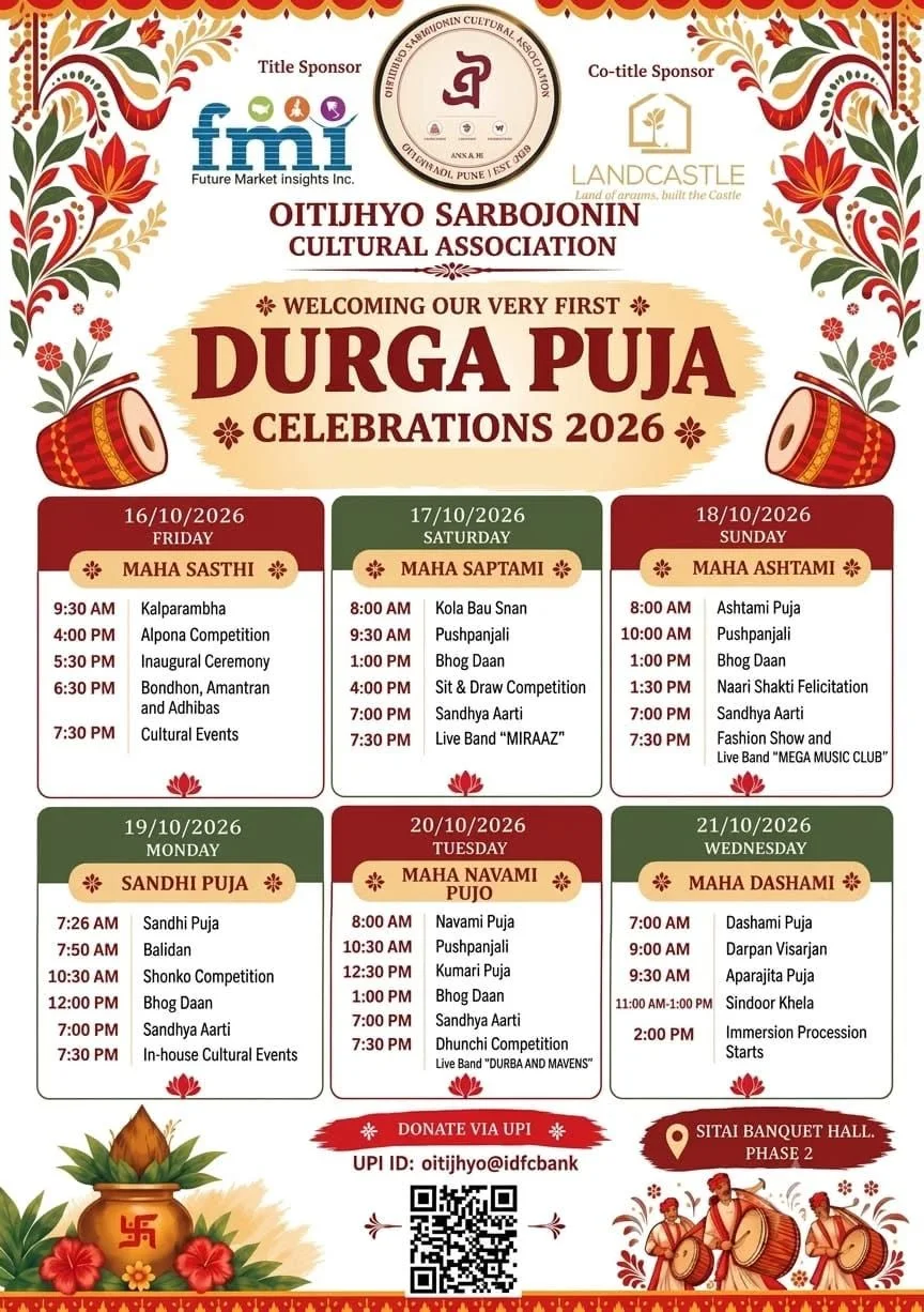 Oitijhyo Sarbojonin Cultural Association Durga Puja 1